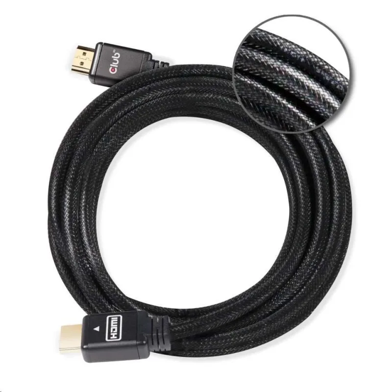 Kábel HDMI Club3D 2.0 aktívny, vysokorýchlostný 4K UHD, Redmere (M/ M),…