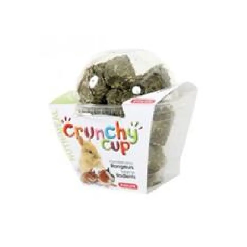Pochoutka CRUNCHYCUP vojtěška/mrkevpro hlod 200 g