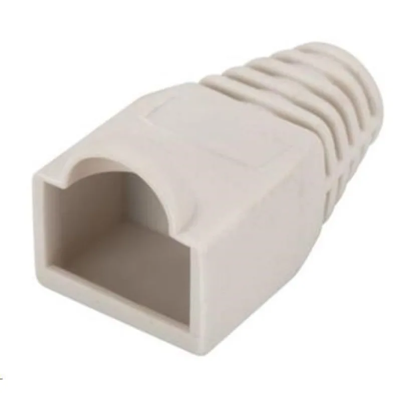 PremiumCord 25ks krytov konektorov RJ45 - sivé srjk-grey#25