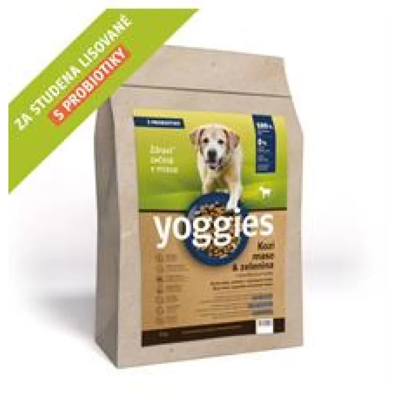 Yoggies Hypoalergenní granule s kozím masem, lisované za studena 20 kg