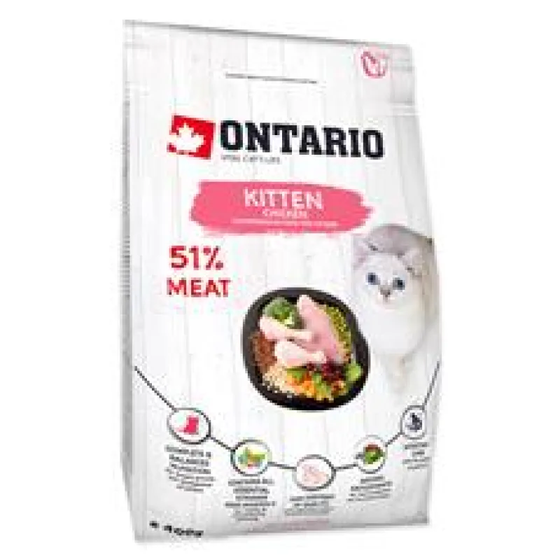 ONTARIO Kitten Chicken 6,5 kg