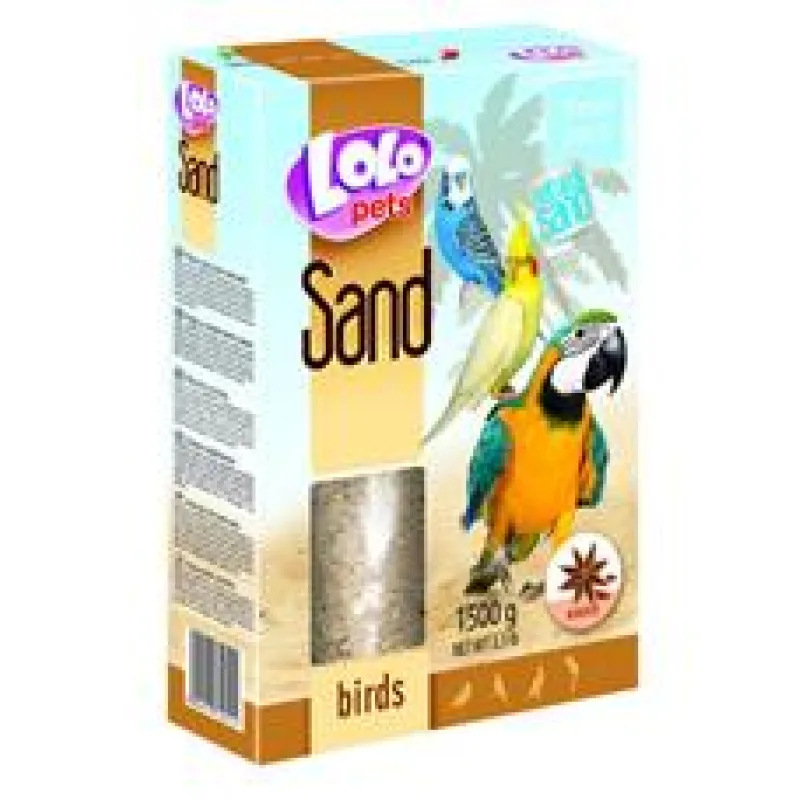 LOLOpets anýzový písek pro ptáky 1500g