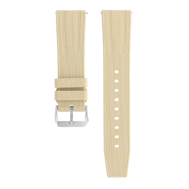 MPM Unisex řemínek na hodinky RJ.15355 (22 mm) - béžový