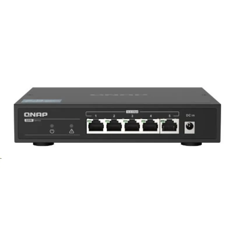QNAP switch QSW-1105-5T (5x2, 5GbE, fanless) QSW-1105-5T