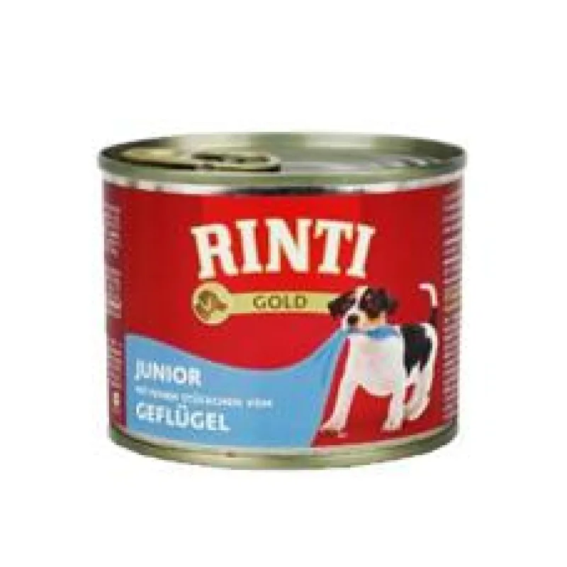 RINTI Gold Junior Drůbež 185 g