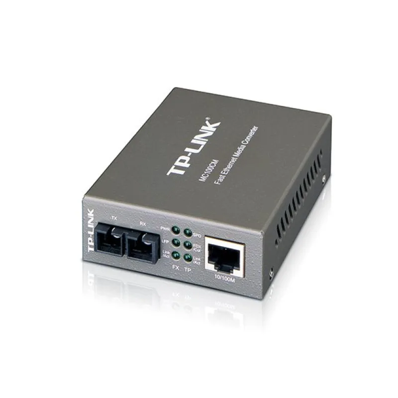 10/100 Mbps RJ45 to 100 Mbps Multi-mode SC Fiber Converter PORT: 1× 100…