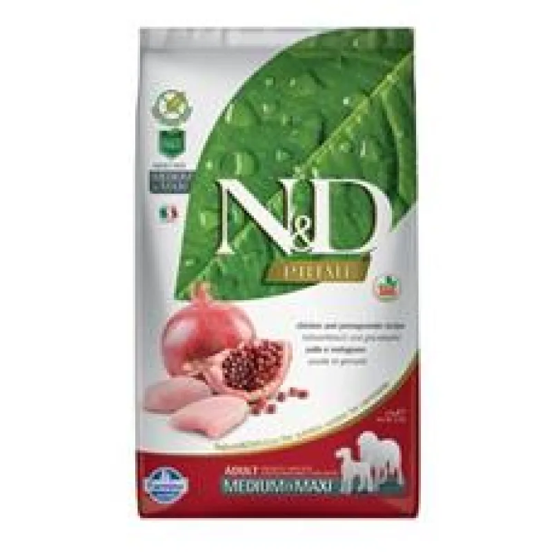N&D PRIME DOG Adult M/L Chicken & Pomegranate 2,5 kg