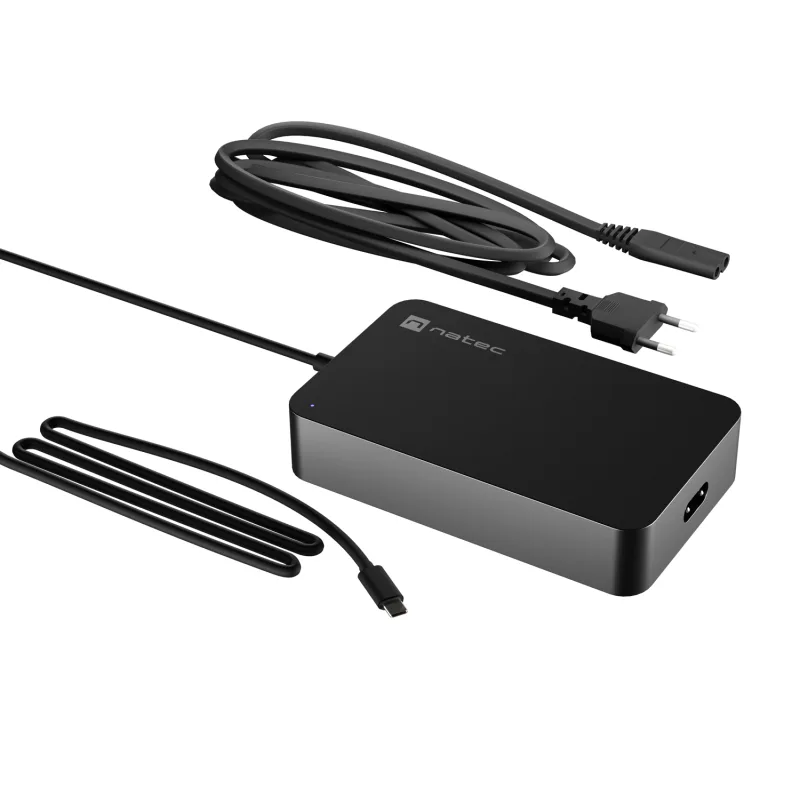 Nabíjačka Natec GRAYLING 90W USB-C pre notebooky, tablety, smartfóny NZU…