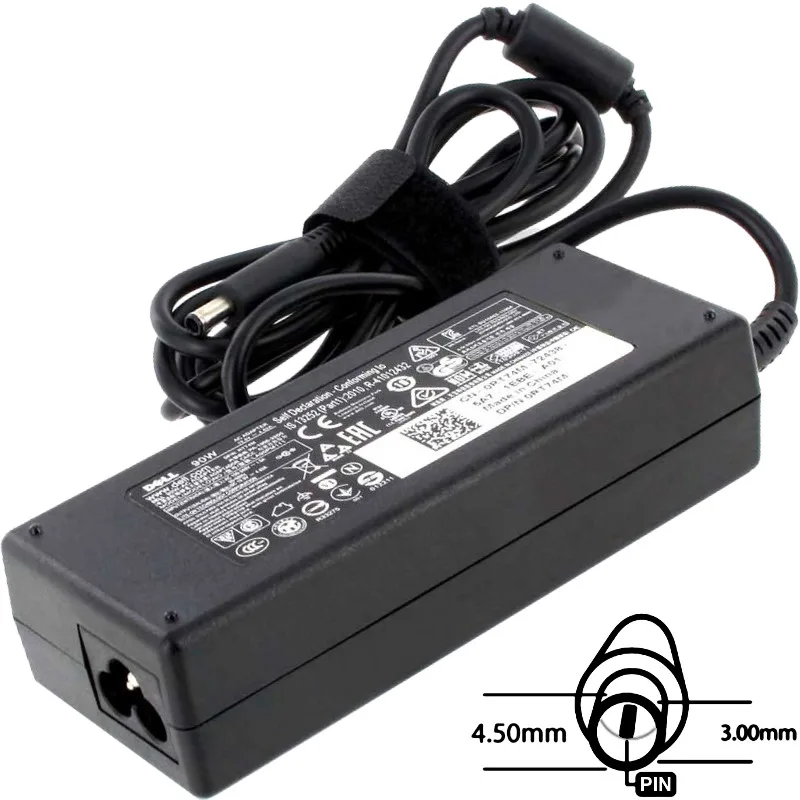 Napájací adaptér 90W, 19, 5V 4.5x3.0mm, originál DELL 77011277