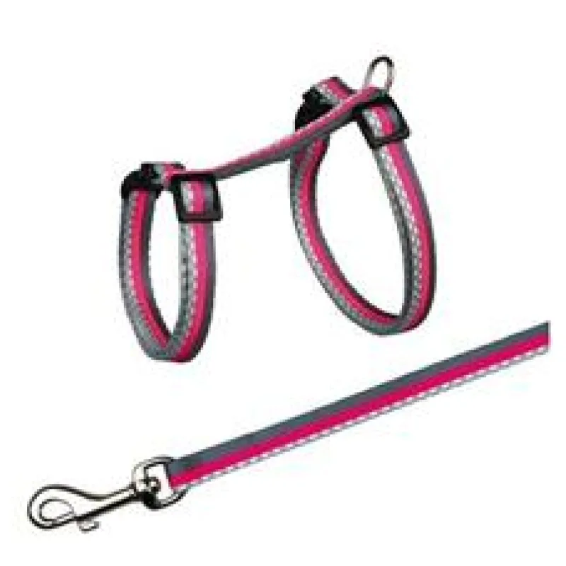 FRESHLINE postroj s vodítkem pro kočku 27-45 cm/10 mm/1,2 m