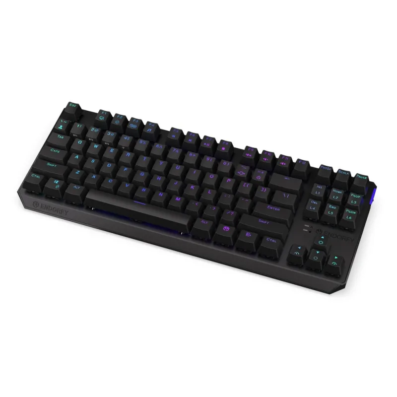 ENDORFY Klávesnice Thock TKL Wireless Black, Mechanická, Bezdrátová, …