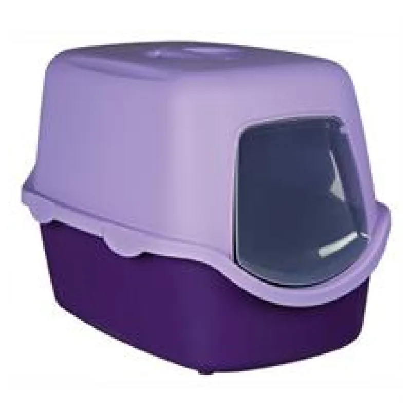 WC VICO kryté s dvířky, bez filtru vínová/bílá