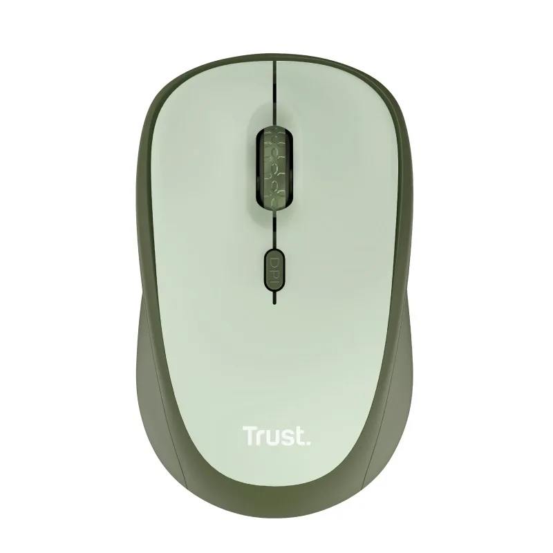 TRUST YVI+/ Kancelárska/ Optická/ Pre pravákov/ 1 600 DPI/ Bezdrôtová USB…