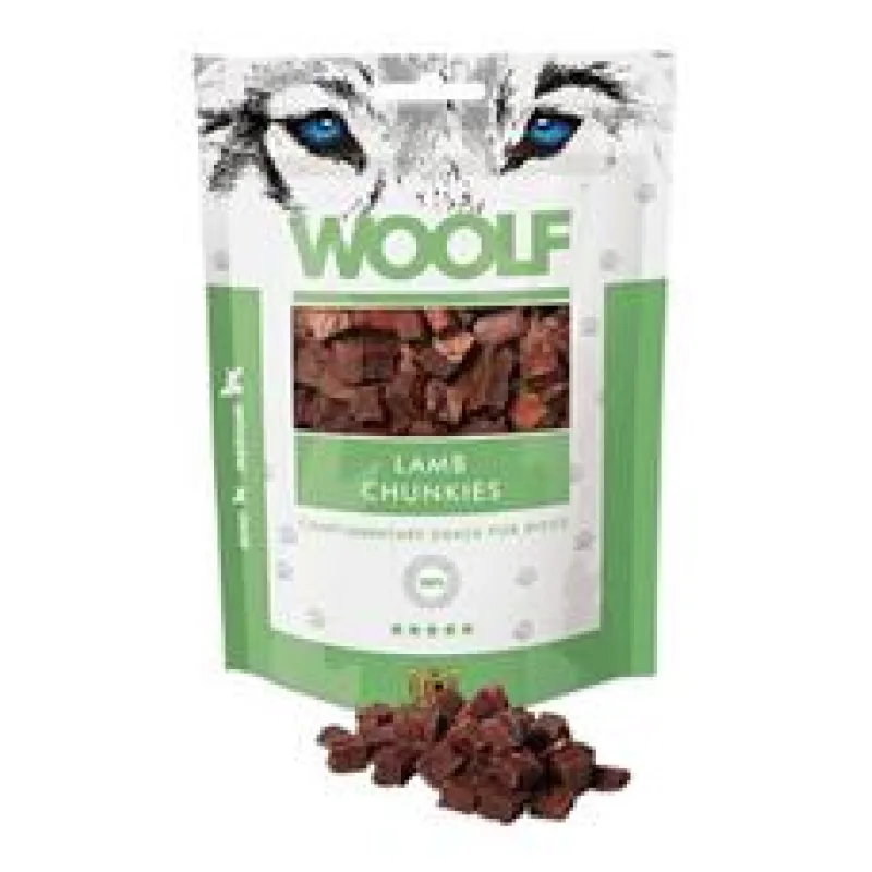 WOOLF pochoutka lamb chunkies 100g