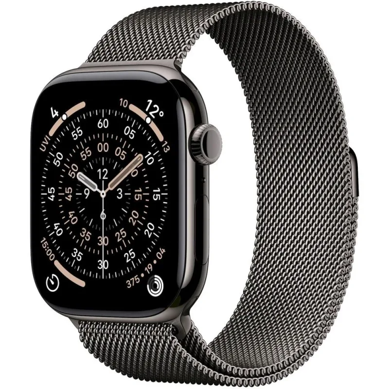 Apple Watch Series 11 GPS + Cellular 46mm Slate Titanium Case with Slate…