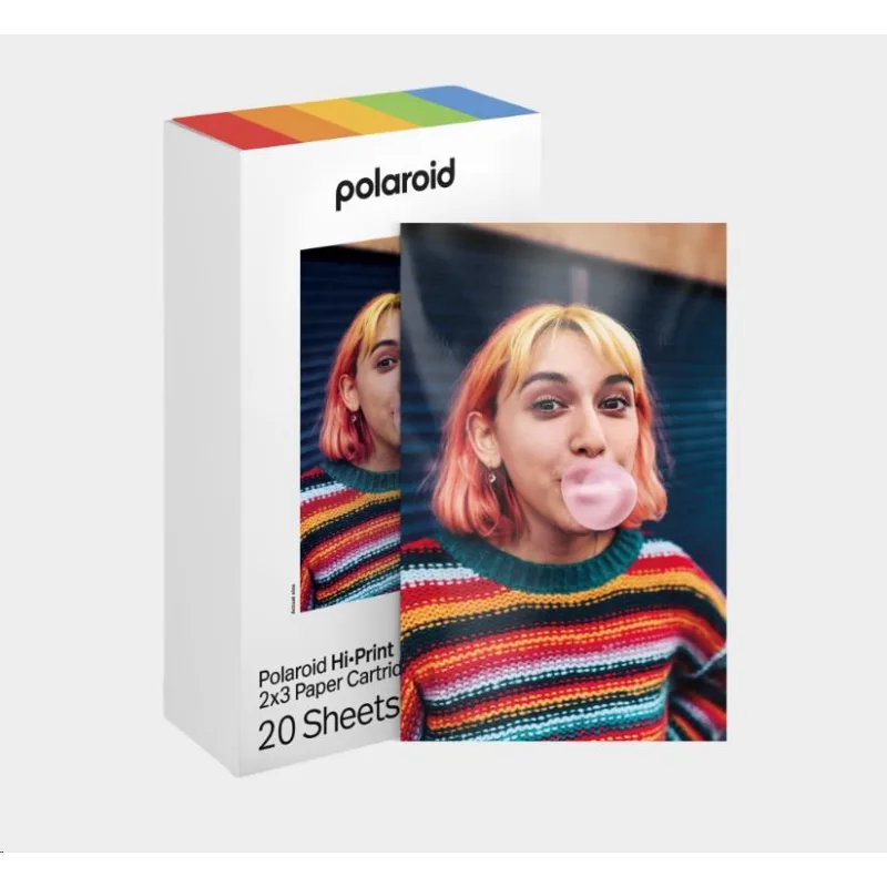 BAZAR - Polaroid Hi-Print Gen 2 Cartridge 20 sheets 2x3 - pomačkaný obal…