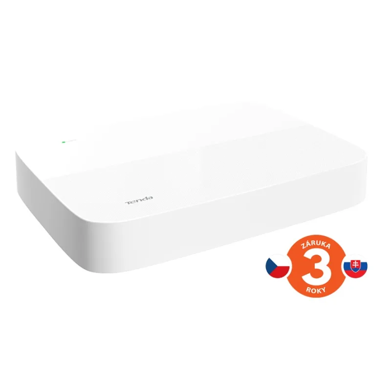 Tenda N6P-8H - PoE kamerový 4K NVR rekordér, 8 kanálov, H.265+, OnViF,…