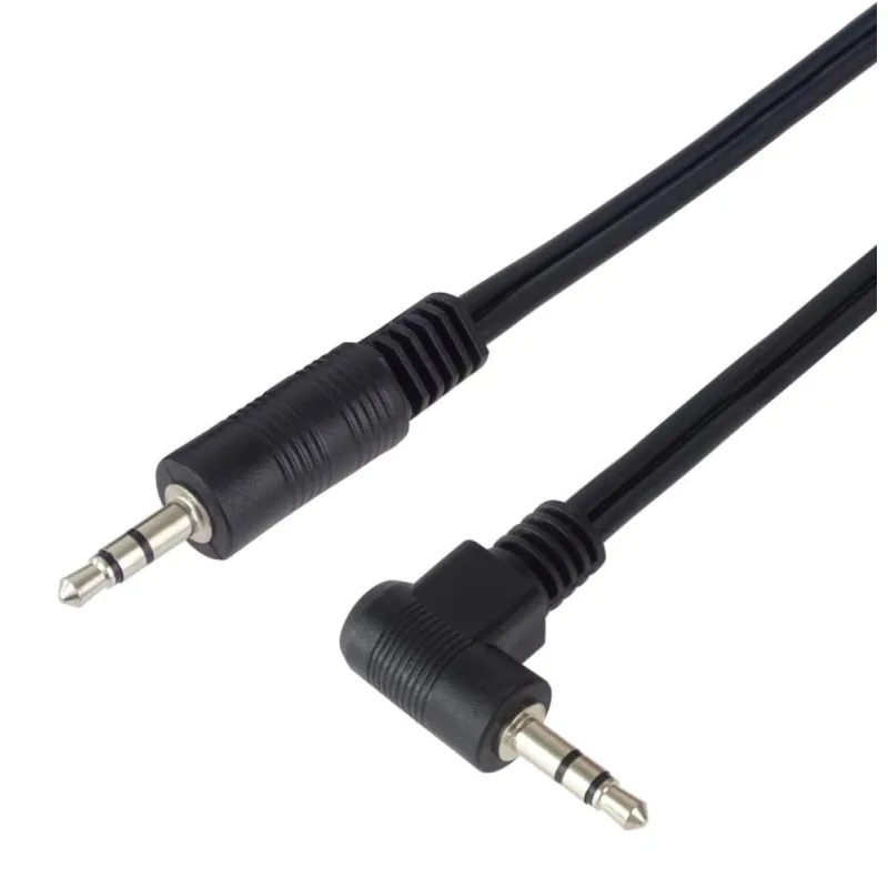 PREMIUMCORD Kabel Jack 3, 5mm - 3, 5mm 90° M/ M 1, 5m kjackmm015-90