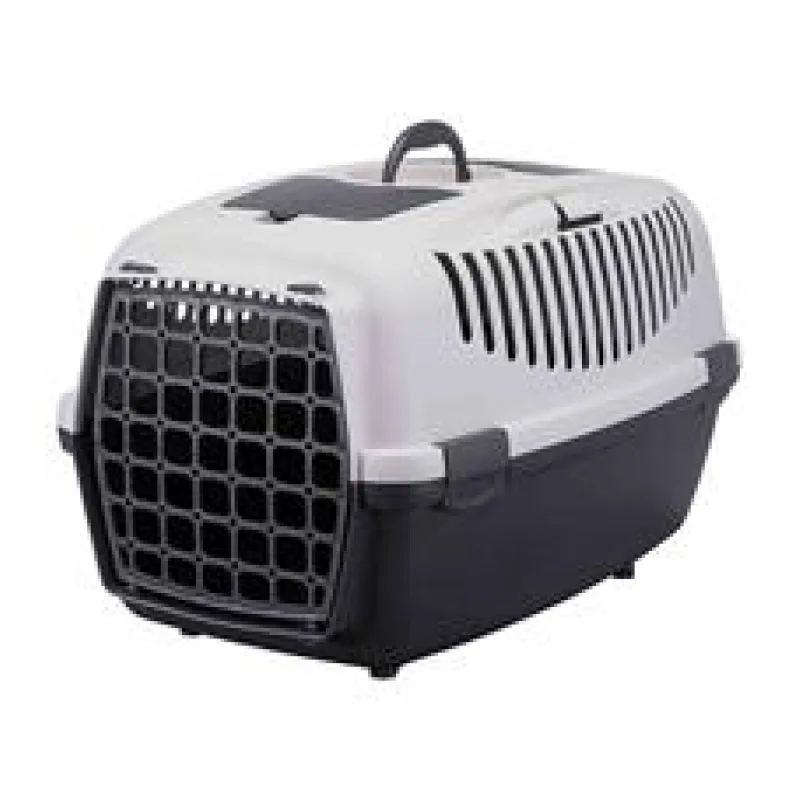 Transportní box CAPRI III 40x38x61cm (max. 12kg) - tmavě šedá/světle šedá 1 ks