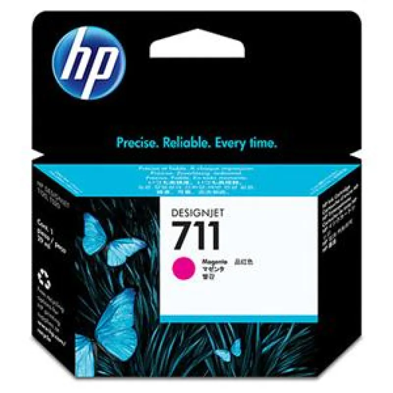 HP no 711 - purpurová atramentová kazeta, CZ131A CZ131A