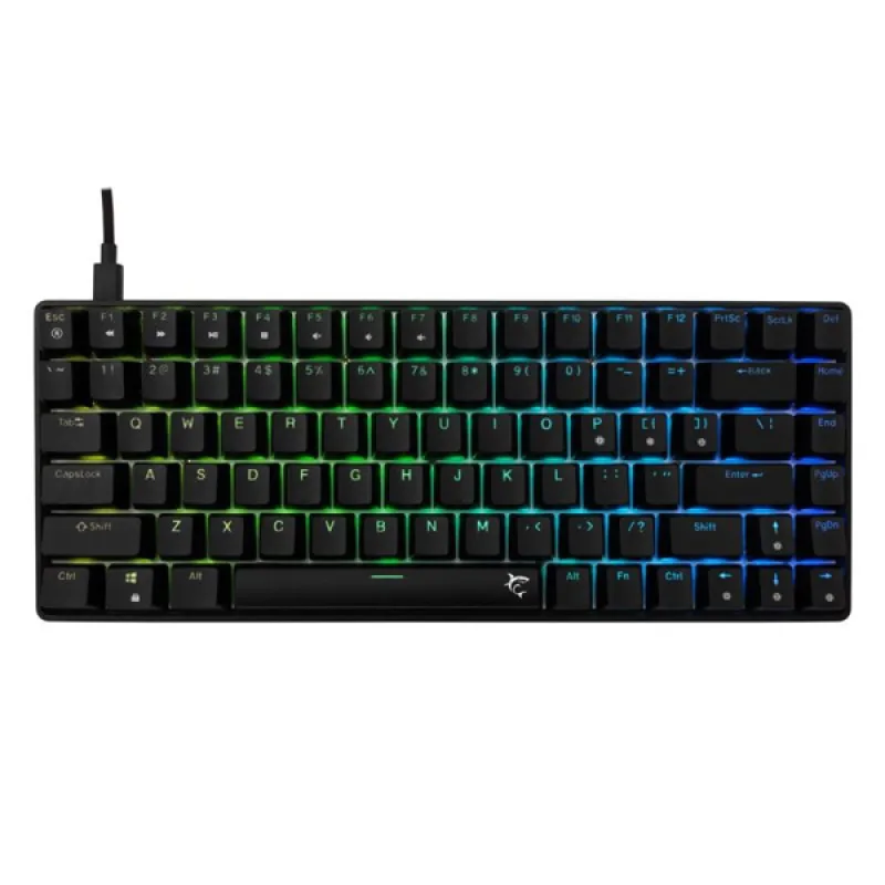 White Shark Mechanical gaming keyboard HAMACHI RGB, US, blue switch,…
