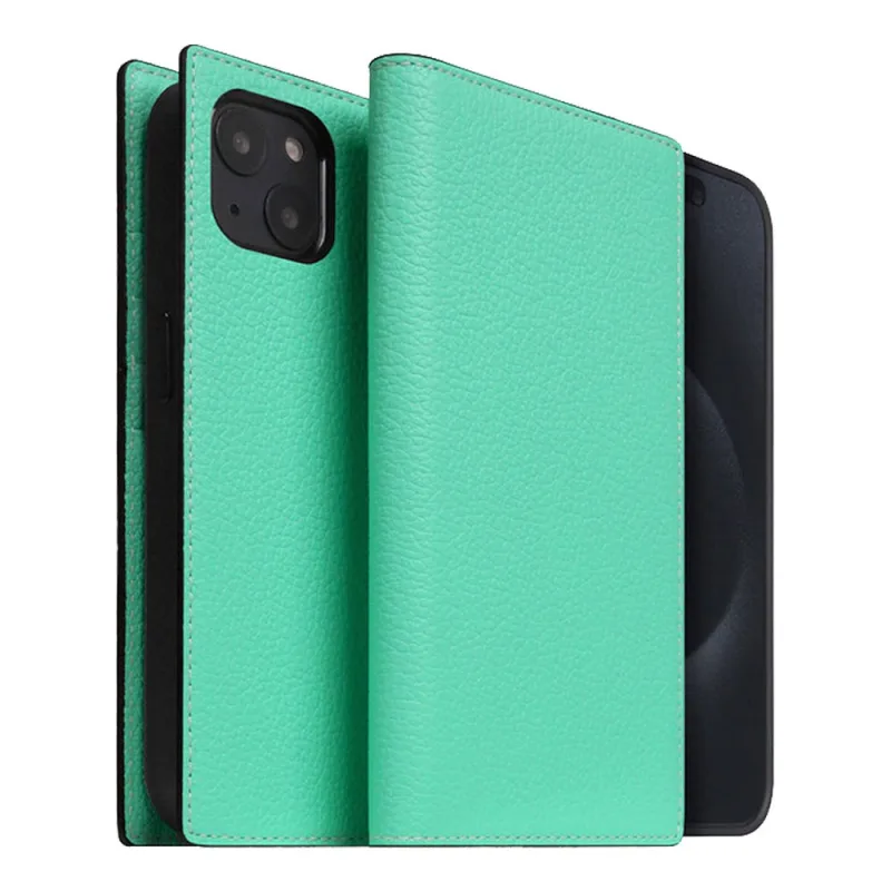 SLG Design puzdro D8 Neon Full Grain Leather Diary pre iPhone 15 Plus…