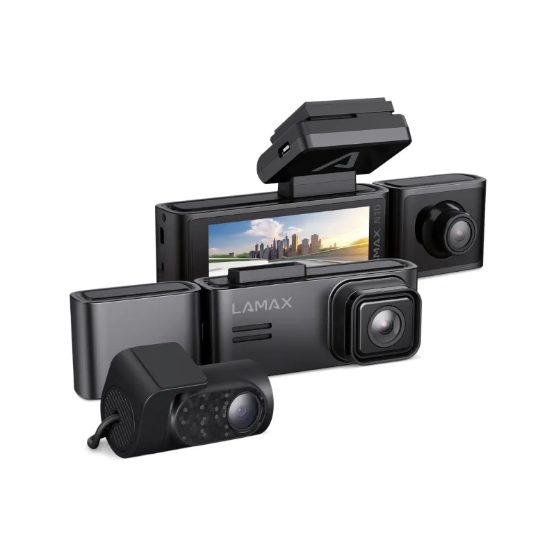 LAMAX N10 GPS 3in1 - kamera do auta LXCDMN10G31BA
