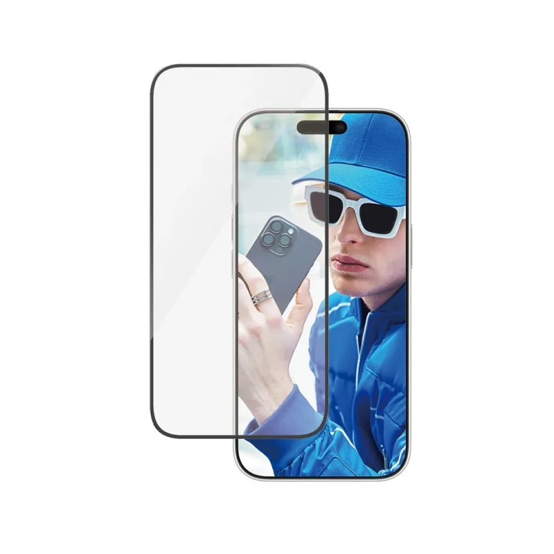 PanzerGlass ochranné sklo UWF pre iPhone 16 Pro - Black Frame 2862