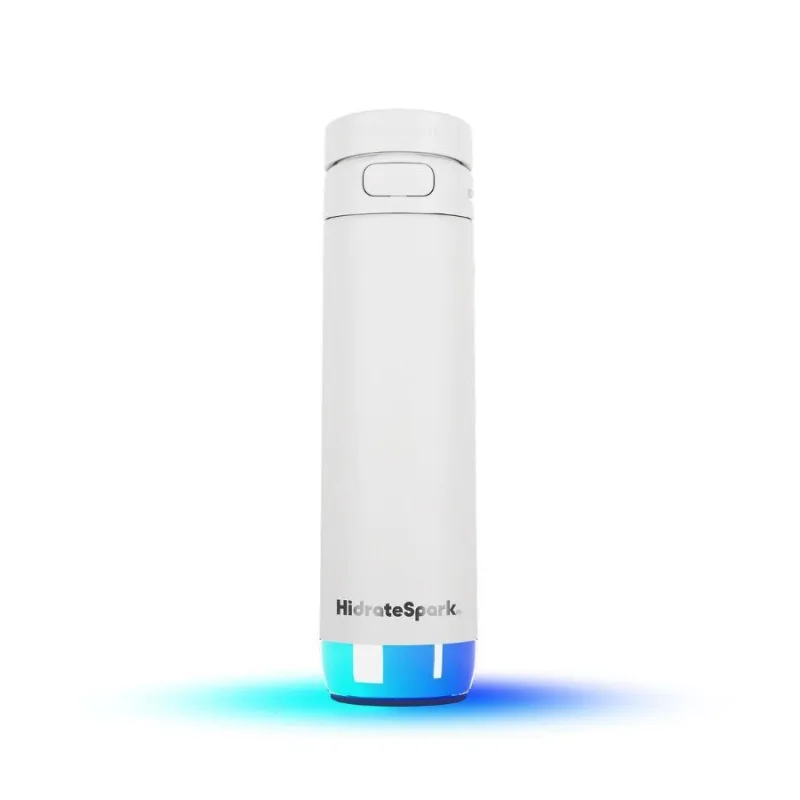 HidrateSpark PRO 2 chytrá lahev s brčkem, 621 ml, bílá HI-21S-01