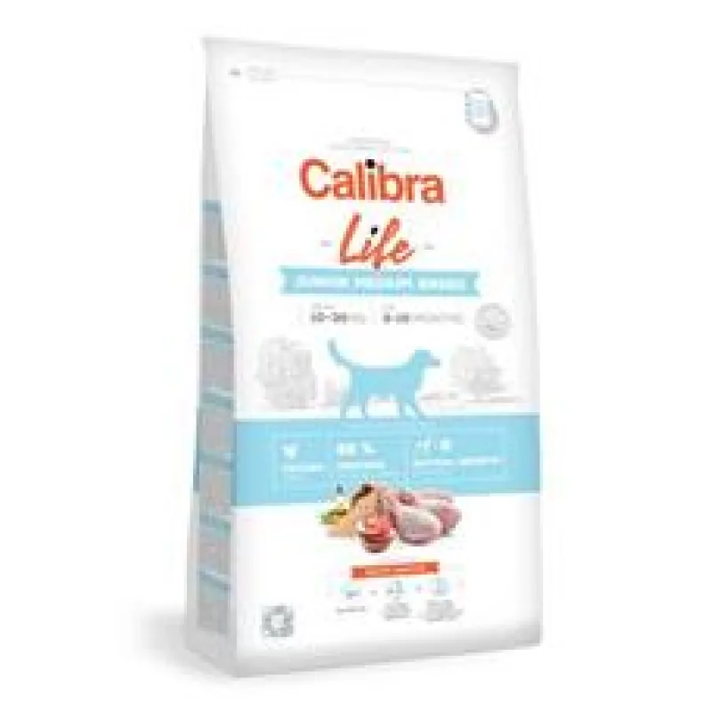 Calibra Dog Life Junior Medium Breed Chicken 12 kg