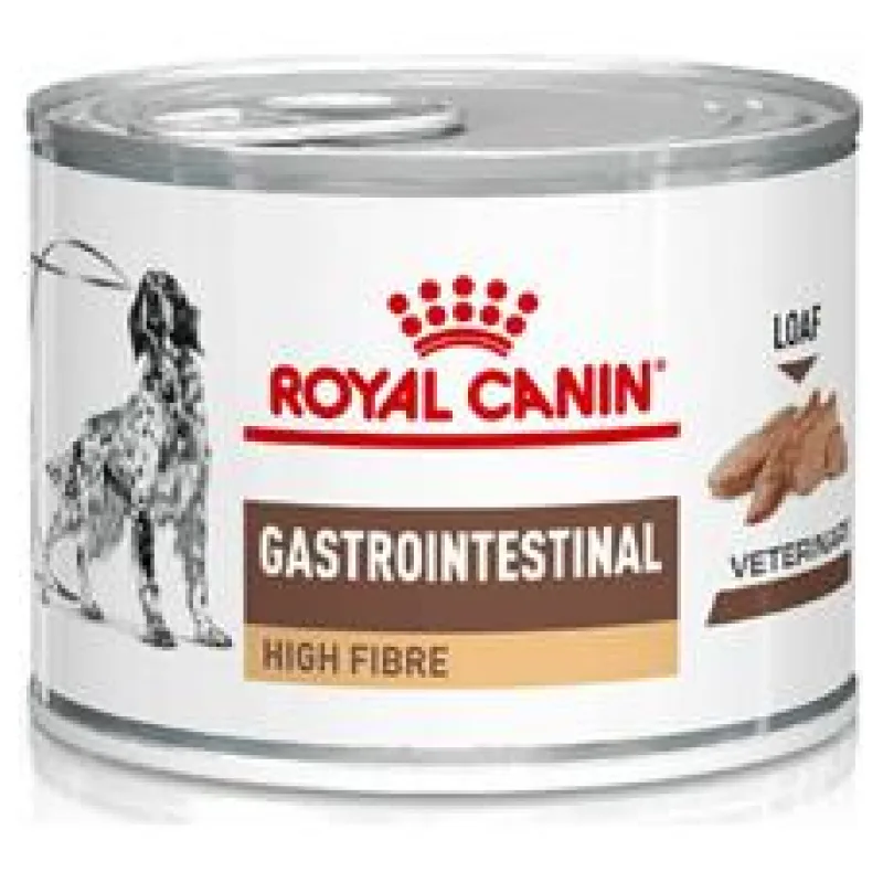 Royal Canin Veterinary Diet Dog High Fibre konzerva 410 g