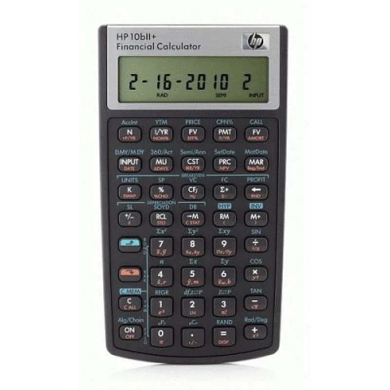 HP 10bII+ Financial Calculator-Bluestar - Finanční kalkulátor NW239AA#INT…