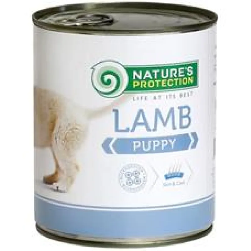 Nature’s Protection Dog konzerva Puppy Jehně 200g