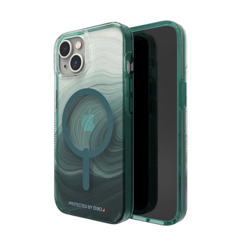 ZAGG GEAR4 Milan Snap kryt iPhone 14 zelený 702010100