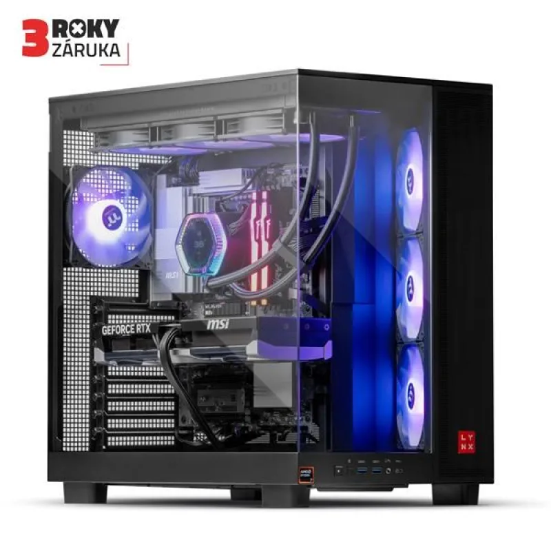 LYNX ULTIMATE Ryzen 7 9800X3D 64GB 2TB SSD NVMe RTX 5070 Ti 16G W11 Home…