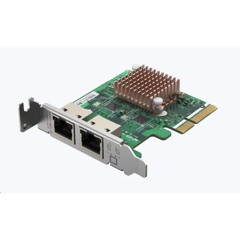 BAZAR - QNAP QXG-2G2T-I225 rozšiřující karta 2x 2, 5GbE pro PC i NAS…