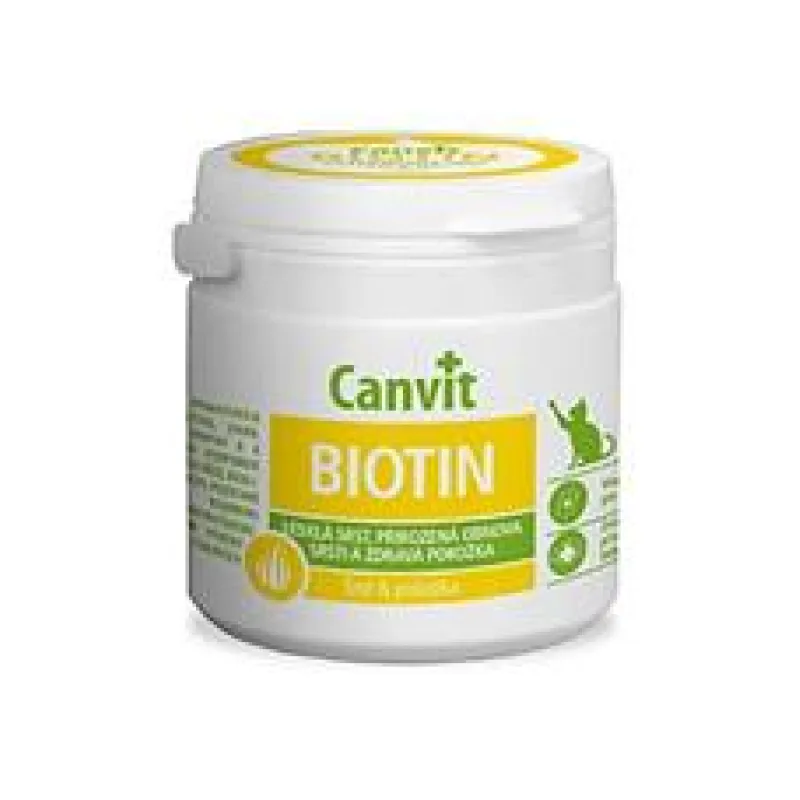 Canvit Biotin pro kočky new 100 g
