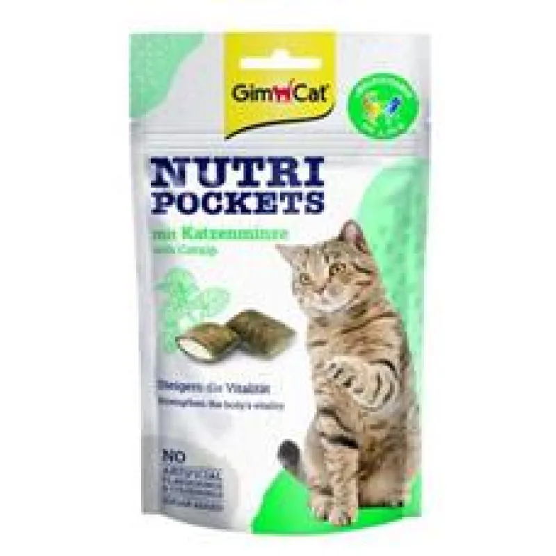 Gimcat Nutri Pockets s catnipem 60g