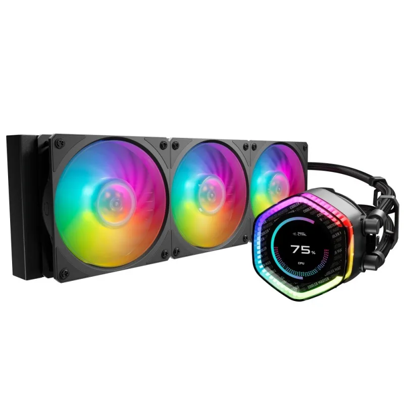 Cooler Master vodní chladič MasterLiquid 360 ION, 3x120mm, LGA1851, …