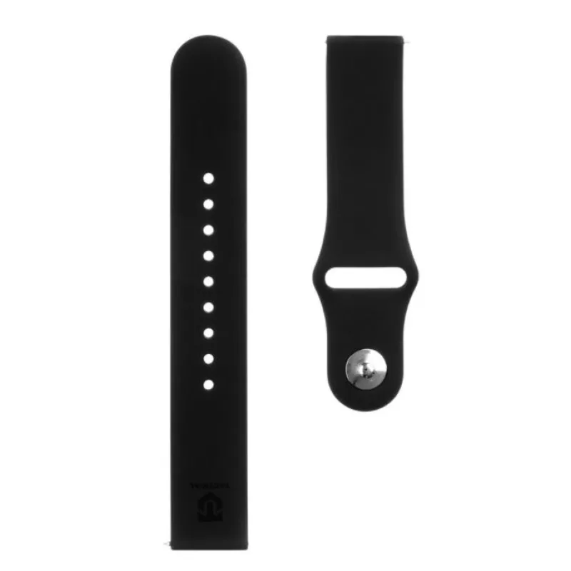 Tactical 432 Silikónový Remienok 20mm Black 8596311085017
