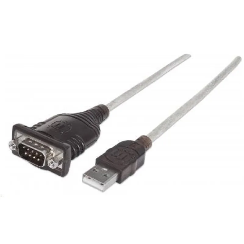 MANHATTAN Prevodník USB na sériový port (Prolific PL-2303RA Chip 1.8m)…