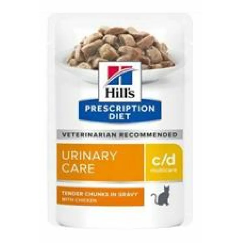 Hill’s Fel. PD C/D MultiCare Chicken Kapsa 12x85g