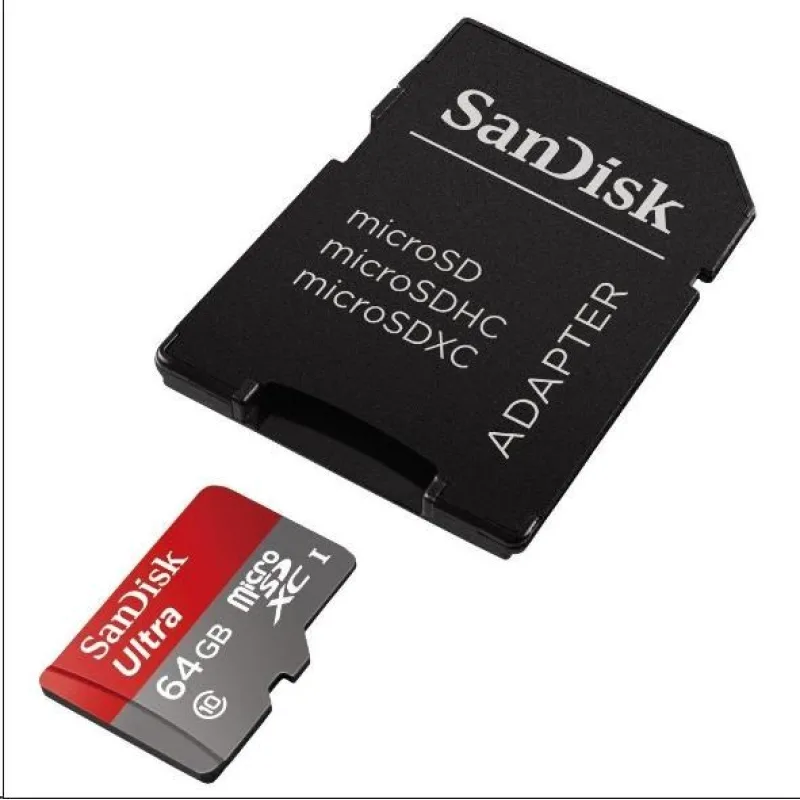 Karta SanDisk MicroSDXC 64GB Ultra (80 MB/ s, trieda 10, Android) +…