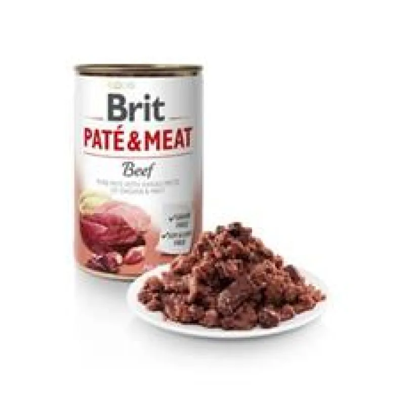 Brit Dog konz Paté & Meat Beef 400g