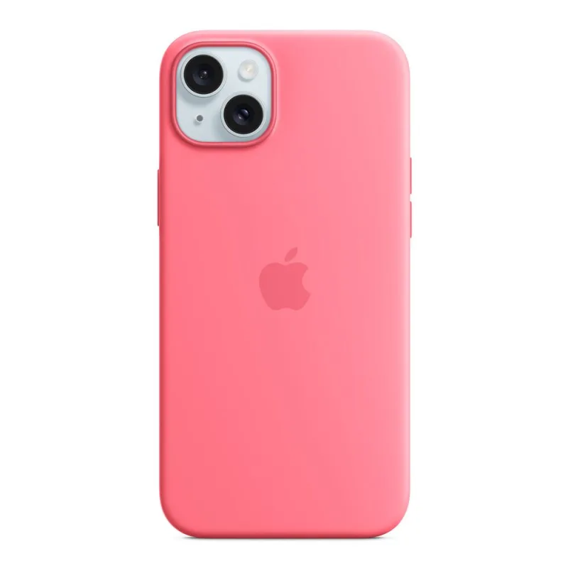 iPhone 15 Plus Silicone Case with MagSafe - Pink MWNE3ZM/A