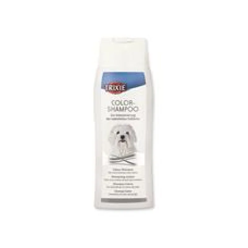 Color šampon-bílý TRIXIE - pro světlé a bílosrsté psy 250 ml