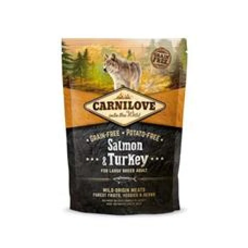 Carnilove Dog Salmon & Turkey for LB Adult 12 kg