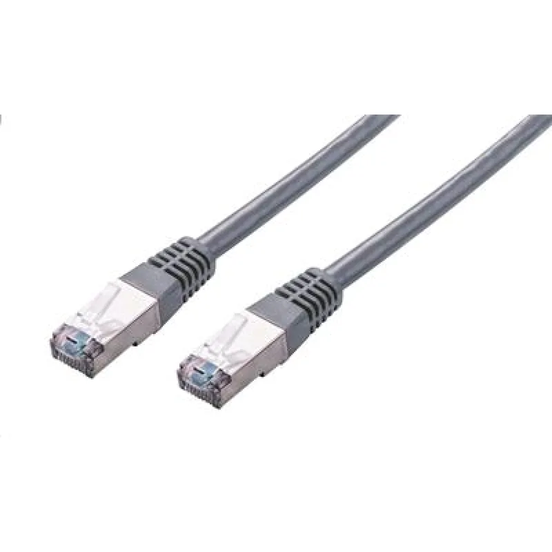Kábel C-TECH patchcord Cat5e, FTP, sivý, 0, 25m CB-PP5F-025