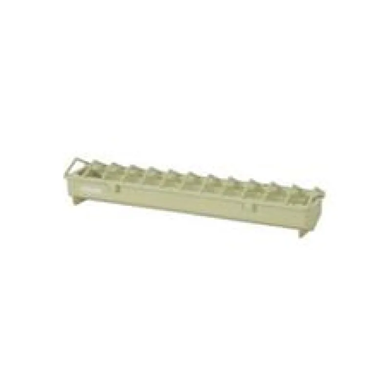 Krmítko pro drůbež žlabové Zolux 40 cm zelené