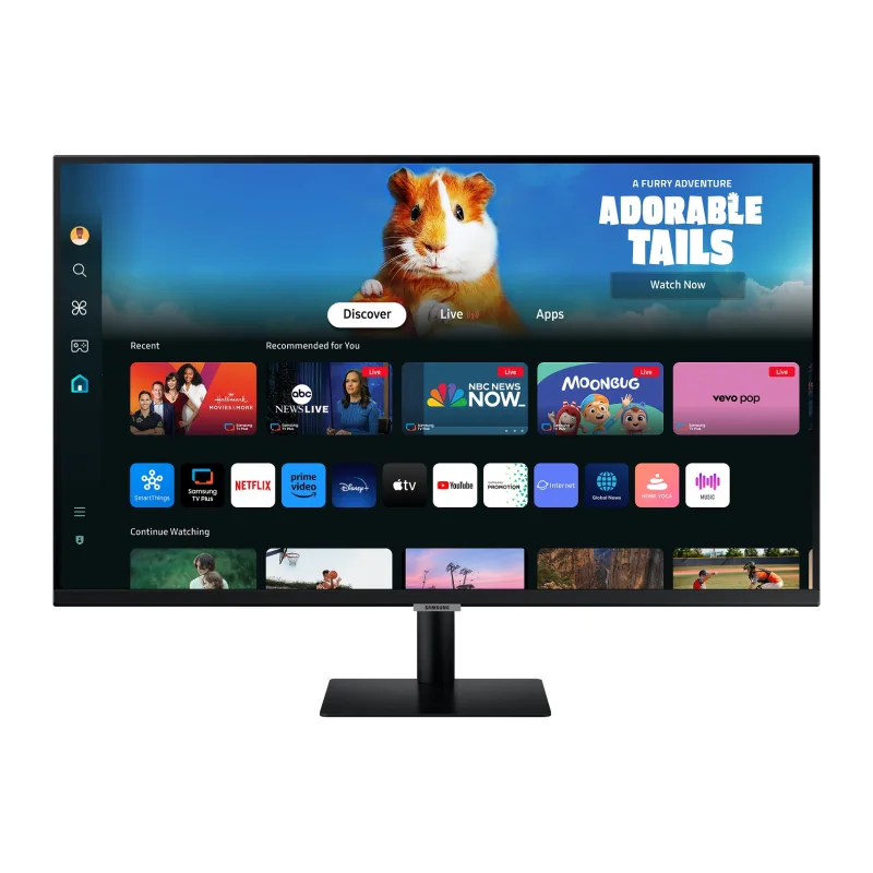 Samsung Smart Monitor/ M50D/ 27"/ VA/ FHD/ 60Hz/ 4ms/ Black/ 2R…
